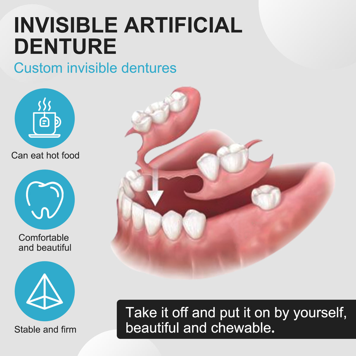 Removable Design Invisible Removable Partial Denture – smileins.com